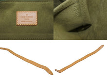 画像をギャラリービューアに読み込む, 極美品 LOUIS VUITTON ルイヴィトン バギーGM ワンショルダーバッグ M95211 モノグラム デニム カーキ ゴールド金具 中古 4b005632
