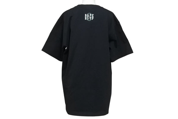 新品未使用 A BATHING APE アベイシングエイプ x RSVP アールエスヴィーピー 半袖Tシャツ サイズXL 2015年コラボ ブラック 中古 4b005640