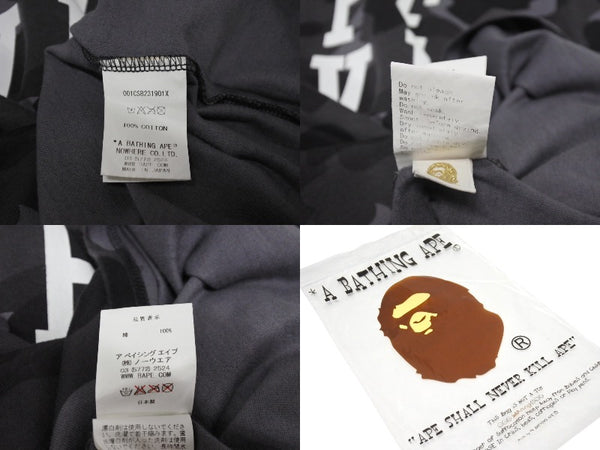 極美品 A BATHING APE アベイシングエイプ x RSVP アールエスヴィーピー 半袖Tシャツ 001CSB231901X サイズXL カモ柄 2015年 中古 4b005641