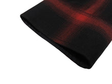 Load image into Gallery viewer, 極美品 SAINT LAURENT PARIS サンローランパリ オンブレチェック長袖シャツ 326627 Y729B サイズ38 13AW レッド 中古 4b005645