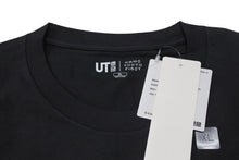 画像をギャラリービューアに読み込む, 新品未使用 UNIQLO KAWS ユニクロ カウズ グラフィックＴシャツ 446311 コットン ダークグレイ サイズXL 中古 4b005649