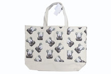 画像をギャラリービューアに読み込む, 新品未使用 UNIQLO KAWS ユニクロ カウズ KAWS TOKYO FIRST トートバッグ キャンバス オフホワイト 総柄 中古 4b005653