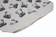 画像をギャラリービューアに読み込む, 新品未使用 UNIQLO KAWS ユニクロ カウズ KAWS TOKYO FIRST トートバッグ キャンバス オフホワイト 総柄 中古 4b005653