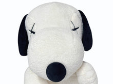 画像をギャラリービューアに読み込む, 新品未使用 UNIQLO KAWS ユニクロ カウズ スヌーピー ぬいぐるみ ポリエステル オフホワイト サイズM 中古 4b005654