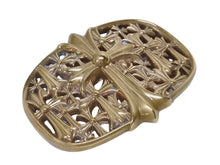 Load image into Gallery viewer, CHROME HEARTS クロムハーツ BUCKL CEMETERY ベルト セメタリークロス バックル 銅 ブロンズ 219g 美品 中古 4b005659