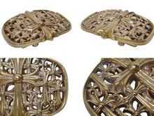 Load image into Gallery viewer, CHROME HEARTS クロムハーツ BUCKL CEMETERY ベルト セメタリークロス バックル 銅 ブロンズ 219g 美品 中古 4b005659