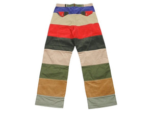 極美品 SAINT MICHAEL セントマイケル PATCHWORK PANTS パッチワークパンツ SM-YS1-0000-C38 サイズM コーデュロイ 中古 4b005661