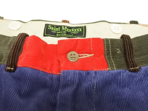 極美品 SAINT MICHAEL セントマイケル PATCHWORK PANTS パッチワークパンツ SM-YS1-0000-C38 サイズM コーデュロイ 中古 4b005661