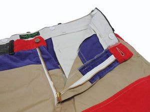 極美品 SAINT MICHAEL セントマイケル PATCHWORK PANTS パッチワークパンツ SM-YS1-0000-C38 サイズM コーデュロイ 中古 4b005661