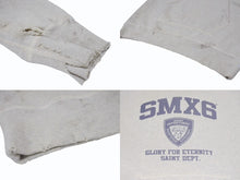 画像をギャラリービューアに読み込む, 極美品 SAINT MICHAEL セントマイケル セイントアカデミー フーディー SM-A22-0000-059 サイズL ヴィンテージ加工 グレー 中古 4b005662