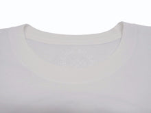 画像をギャラリービューアに読み込む, CHROME HEARTS クロムハーツ 半袖Tシャツ サイズL ホースシュー スクロールラベルロゴ プリント ホワイト 新型 美品 中古 4b005664