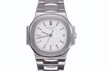 Load image into Gallery viewer, PATEK PHILIPPE パテック フィリップ ノーチラス 3800/1A-011 ホワイト文字盤 時計 美品 中古 4b005670
