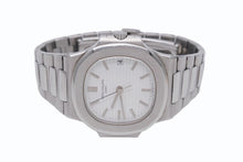 Load image into Gallery viewer, PATEK PHILIPPE パテック フィリップ ノーチラス 3800/1A-011 ホワイト文字盤 時計 美品 中古 4b005670