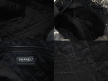 画像をギャラリービューアに読み込む, 極美品 CHANEL シャネル シャネル22 スモール チェーンショルダーバッグ AS3260 ランダム番台 24AW ココマーク デニム ブラック 中古 4b005676