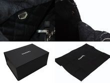 画像をギャラリービューアに読み込む, 極美品 CHANEL シャネル シャネル22 スモール チェーンショルダーバッグ AS3260 ランダム番台 24AW ココマーク デニム ブラック 中古 4b005676