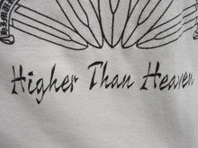 Load image into Gallery viewer, 極美品 CHROME HEARTS クロムハーツ ラグラン長袖Tシャツ サイズM 氷室京介コラボ Higher Than Heaven ブラック ホワイト 中古 4b005688