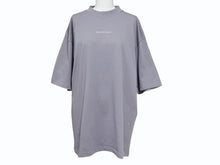 画像をギャラリービューアに読み込む, BALENCIAGA バレンシアガ 24SS リフレクター ロゴ Tシャツ 764235 TQVN1 グレー サイズS 美品 中古 4b005694