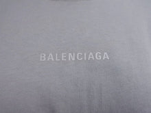 画像をギャラリービューアに読み込む, BALENCIAGA バレンシアガ 24SS リフレクター ロゴ Tシャツ 764235 TQVN1 グレー サイズS 美品 中古 4b005694