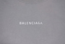 画像をギャラリービューアに読み込む, BALENCIAGA バレンシアガ 24SS リフレクター ロゴ Tシャツ 764235 TQVN1 グレー サイズXS 美品 中古 4b005695