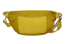 Load image into Gallery viewer, CHANEL Pharrell Williams シャネル ファレルウィリアムズ CCスリングバッグ カプセルコレクション 希少 イエロー ゴールド金具 美品 中古 4b005698