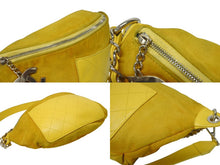 Load image into Gallery viewer, CHANEL Pharrell Williams シャネル ファレルウィリアムズ CCスリングバッグ カプセルコレクション 希少 イエロー ゴールド金具 美品 中古 4b005698