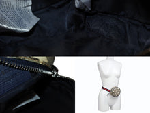 画像をギャラリービューアに読み込む, GUCCI グッチ チルドレンズ ラウンド ミニウエストポーチ 502330 GGスプリーム レザー ベージュ シルバー金具 良品 中古 4b005697