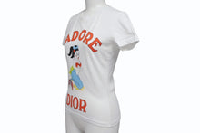 画像をギャラリービューアに読み込む, 極美品 Christian Dior クリスチャンディオール J'ADORE DIOR ジャドール 半袖Tシャツ 2A12155028 サイズ38 ガリアーノ期 中古 4b005703