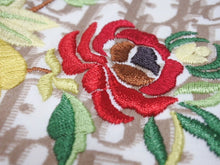 画像をギャラリービューアに読み込む, 極美品 Christian Dior クリスチャンディオール Vネック半袖Tシャツ 5E16155951 サイズ40 ガリアーノ期 トロッター 花刺繍 中古 4b005704