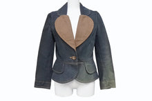 画像をギャラリービューアに読み込む, Vivienne Westwood ヴィヴィアンウエストウッド RED LABEL レッドラベル ラブ テーラードジャケット 357-01-45013 サイズ2 美品 中古 4b005705