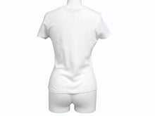 画像をギャラリービューアに読み込む, 極美品 Christian Dior クリスチャンディオール 半袖Tシャツ 5E16155206 サイズ36 ホワイト ガリアーノ期 トロッター柄 花柄刺繍 中古 4b005706