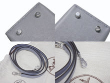 Load image into Gallery viewer, 新品未使用 HERMES エルメス ミニケリー2 ハンドバッグ ショルダーバッグ K刻印 2WAY ヴォーエプソン グリパンタン SV金具 外縫い 中古 4b005707