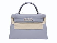 Load image into Gallery viewer, 新品未使用 HERMES エルメス ミニケリー2 ハンドバッグ ショルダーバッグ K刻印 2WAY ヴォーエプソン グリパンタン SV金具 外縫い 中古 4b005707
