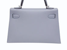 Load image into Gallery viewer, 新品未使用 HERMES エルメス ミニケリー2 ハンドバッグ ショルダーバッグ K刻印 2WAY ヴォーエプソン グリパンタン SV金具 外縫い 中古 4b005707