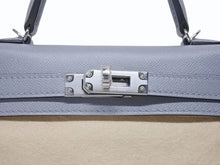 Load image into Gallery viewer, 新品未使用 HERMES エルメス ミニケリー2 ハンドバッグ ショルダーバッグ K刻印 2WAY ヴォーエプソン グリパンタン SV金具 外縫い 中古 4b005707