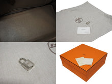Load image into Gallery viewer, 極美品 HERMES エルメス バーキン25 トゴ ハンドバッグ □M刻印 エトゥープ シルバー金具 中古 4b005708