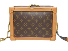 画像をギャラリービューアに読み込む, 極美品 LOUIS VUITTON ルイヴィトン ソフトトランク ショルダーバッグ M44660 モノグラムキャンバス レザー ブラウン 中古 4b005712
