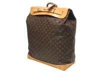 Load image into Gallery viewer, LOUIS VUITTON ルイヴィトン スティーマー バッグ45 ハンドバッグ トラベルバッグ M41126 モノグラム ゴールド金具 良品 中古 4b005713
