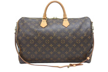 画像をギャラリービューアに読み込む, 極美品 LOUI SVUITTON ルイヴィトン スピーディバンドリエール40 ハンドバッグ 2WAY M41110 モノグラム 中古 4b005716