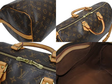 画像をギャラリービューアに読み込む, 極美品 LOUI SVUITTON ルイヴィトン スピーディバンドリエール40 ハンドバッグ 2WAY M41110 モノグラム 中古 4b005716