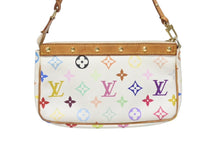 画像をギャラリービューアに読み込む, LOUIS VUITTON ルイヴィトン ポシェット アクセソワール アクセサリーポーチ M92649 モノグラム マルチカラー 村上隆 美品 中古 4b005717