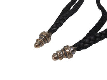 Load image into Gallery viewer, 新品未使用 新型 25年 CHROME HEARTS クロムハーツ BSフレア ドローストリングス バッグ 巾着 シルバー 黒 中古 4b005722