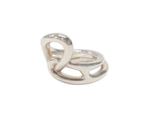 画像をギャラリービューアに読み込む, 極美品 HERMES エルメス シェーヌダンクルパンクリング 指輪 H121644B シルバー925 重量約11.3g シルバー 中古 4b005731