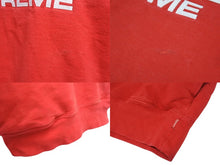 画像をギャラリービューアに読み込む, Supreme シュプリーム ハーフジップ スウェット 101837 グリーン レッド コットン サイズM 刺繍 美品 中古 4b005732