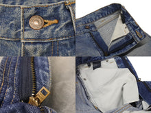 画像をギャラリービューアに読み込む, CELINE セリーヌ ウェスリーデニムパンツ ストレートデニム ジーンズ インディゴ N778 206T 08PI サイズ27 美品 中古 4b005733