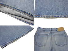 画像をギャラリービューアに読み込む, CELINE セリーヌ ウェスリーデニムパンツ ストレートデニム ジーンズ インディゴ N778 206T 08PI サイズ27 美品 中古 4b005733