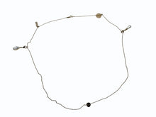 Load image into Gallery viewer, MIUMIU ミュウミュウ グラスチェーン グラスコード 重量約14.2g 全長約82cm チャーム GP メタル ラインストーン ゴールド 美品 中古 4b005736
