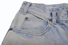 画像をギャラリービューアに読み込む, CELINE セリーヌ Marco マルコ ジーンズ ライダーウォッシュデニム フレアデニム ブーツカット ブルー サイズ24 美品 中古 4b005744