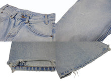 画像をギャラリービューアに読み込む, CELINE セリーヌ Marco マルコ ジーンズ ライダーウォッシュデニム フレアデニム ブーツカット ブルー サイズ24 美品 中古 4b005744