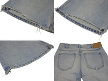 画像をギャラリービューアに読み込む, CELINE セリーヌ Marco マルコ ジーンズ ライダーウォッシュデニム フレアデニム ブーツカット ブルー サイズ24 美品 中古 4b005744