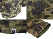 画像をギャラリービューアに読み込む, A BATHING APE アベイシングエイプ × CARHARTT カーハート アクティブジャケット ACE-04701 サイズS 06AW カモフラ柄 美品 中古 4b005758